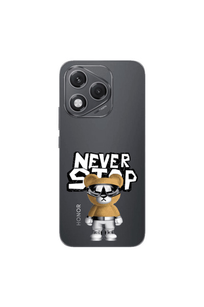 Other Honor 400 Lite Never stop Transparent Silicone TPU Θήκη
