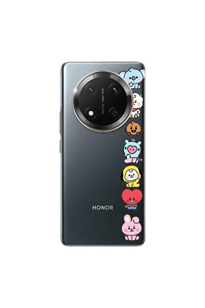 Other Honor Magic 7 Lite Lovely animals Transparent Silicone TPU Θήκη