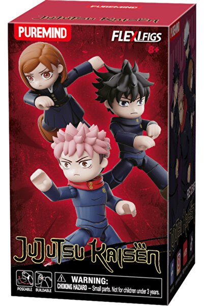 Beta Yayınları Flexi Figs Total Assault Jujutsu Kaisen Blind Box Lisanslı Fig...