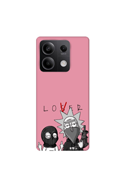 Other Xiaomi Redmi Note 13 5G Rick Loser Pink Colored Silicone TPU Θήκη