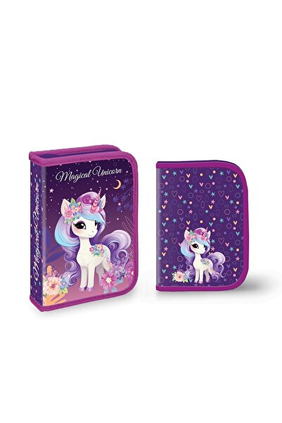 S COOL Penar echipat Magical Unicorn - S-Cool, 1 Fermoar, 2 Ext., 32 Piese