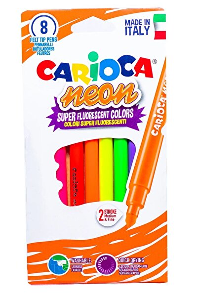 carioca Μαρκαδόροι Νέον 8 Τεμάχια (133008001)