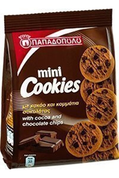 OEM Μίνι Μπισκότα με Κομμάτια Σοκολάτας και Κακάο 70γρ (02-03009)