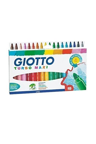 Giotto Μαρκαδόροι 18 τεμάχια Turbo Maxi (000076300)