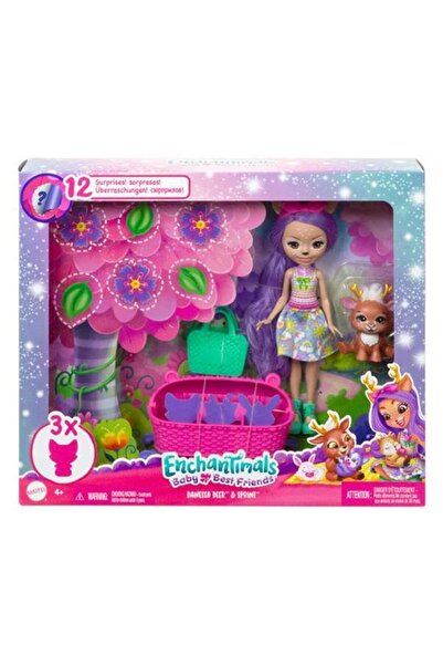 mattel Ενταντίμαλς Μπέιμπι Μπεστ Φροντς Κούκλα και Φιλαράκια Ζώα με Εκπλήξεις...