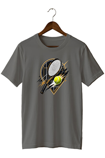 remonz Dynamic Tennis Printed T-Shirt Sports Court T-Shirt