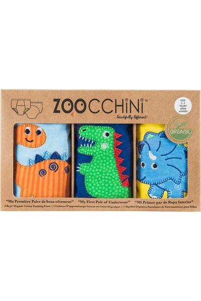 Zoocchini Σετ 3 τεμαχίων παντελονάκια προπόνησης Jurassic Pals (ZOO7003)