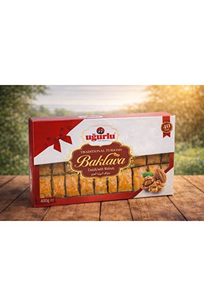 Uğurlu Baclava Turceasca cu Nuca Ugurlu 400 Gr