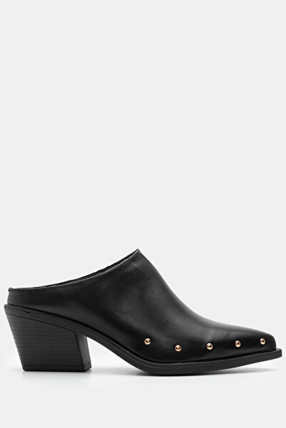 Luigi Μυτερά Δυτικά Τσόκαρα με Καρφιά - Μαύρα - 36