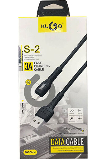 klgo Καλώδιο USB 2.0 σε micro USB, τυπικό, 1μ.