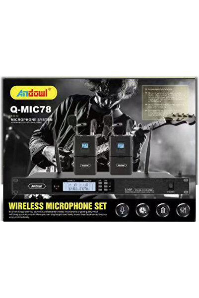Andowl Qmic78 Σετ Ασύρματου Μικροφώνου