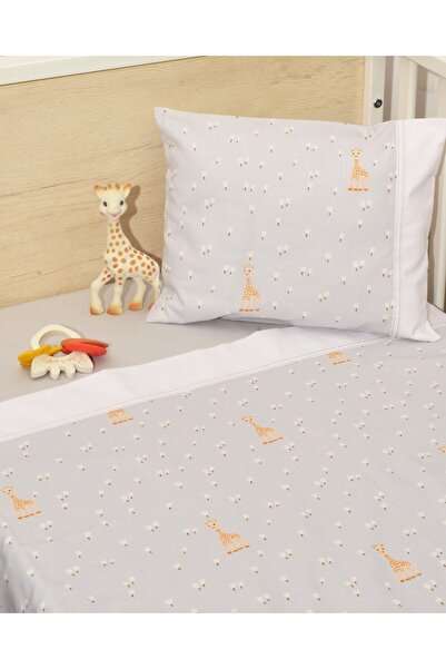 Sophie La Girafe Σεντόνια κούνιας 3 τεμάχια 110x170 100% βαμβάκι εφαρμοστό σε...
