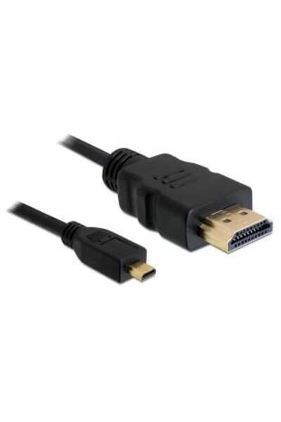 DELOCK Cablu HDMI la HDMI micro V1.4, 1m, tată/tată, conector nichelat