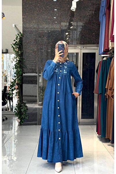 Moda Fatma yazlık kot elbise