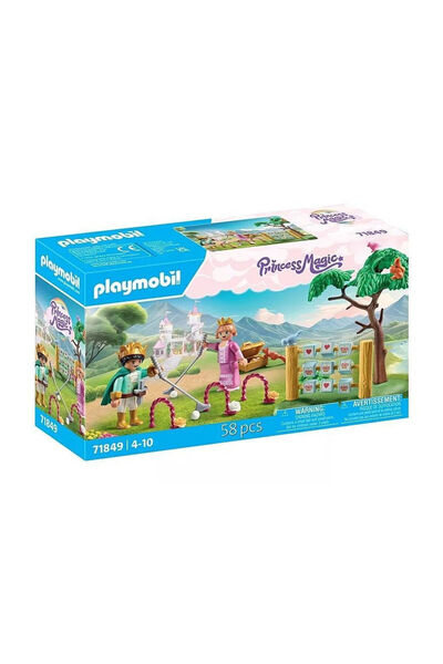 Playmobil Μαγεία της Πριγκίπισσας: Βασιλικοί Αντέχοι με Παιχνίδια Κήπου για π...