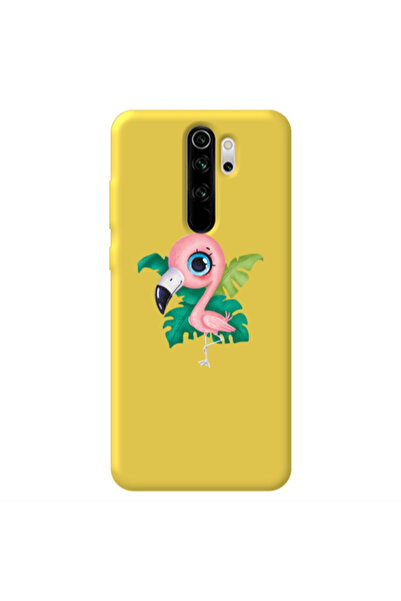 Other Xiaomi Redmi Note 8 Pro Swan Yellow Colored Silicone TPU Θήκη