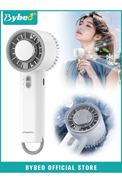 BYBEO Portable Handheld Turbo Fan, Mini Personal Fans with Semi-Cooling Plate...