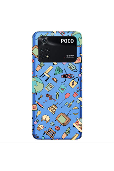 Other Xiaomi Poco M4 Pro 4G Mixed up Transparent Silicone TPU Θήκη