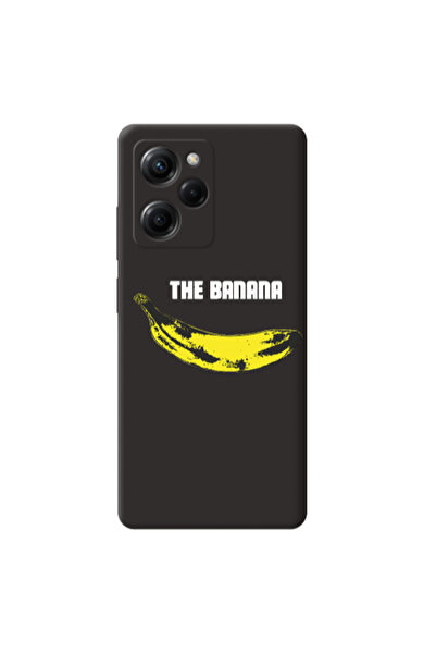 Other Xiaomi Poco X5 Pro The banana Black Colored Silicone TPU Θήκη