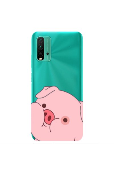 Other Xiaomi Redmi 9T Piggy 2 Transparent Silicone TPU Θήκη