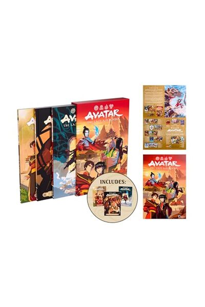 Ingram Avatar: The Last Airbender--Fire and Family Treasury Boxed Set