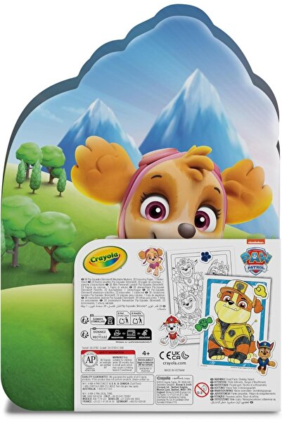 Crayola Paw Patrol Coloring Case – 45 pcs