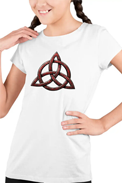 OEM Tricou Copii Fete Led Zeppelin Triquetra Vikings