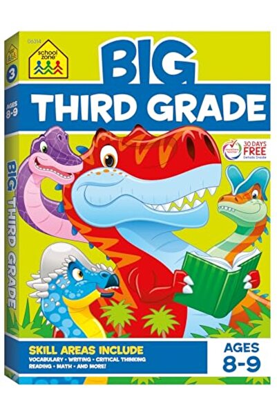 School Zone Publishing Big Third Grade Workbook