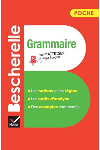 Hatier Bescherelle Grammaire Poche) Lessentiel De La Grammaire Francaise