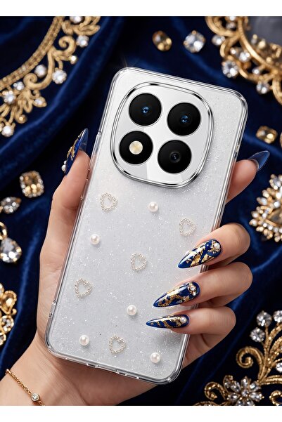 AKSEFİZZ Redmi Note 15 Pro 5G Kılıf Zarif Mini Figür Desenli Şeffaf Dayanıklı...