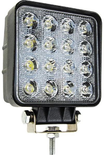 AMIO ΑWL05 Squareς Headlights Car LED Universal 48W 10.8cm 1pcs Code: 01700