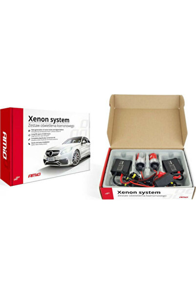 AMIO Κιτ Ξένον Αυτοκινήτου Λεπτό Μπάλαστ H4 35W 12V 6000K Ψυχρό Λευκό Κωδικός...