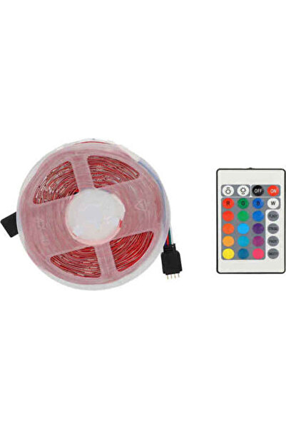 KSIX Ταινία LED 12V Φως RGB 5μ Τύπου SMD5050 με Τηλεχειριστήριο Κωδικός: BXLE...