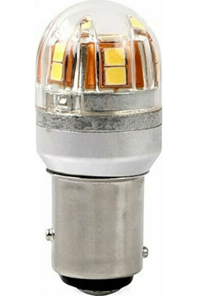 M-TECH Λάμπες Αυτοκινήτου P21/5W-BAY15D-1157 Canbus LED Λευκό 12-24V 2.8W 1 τ...