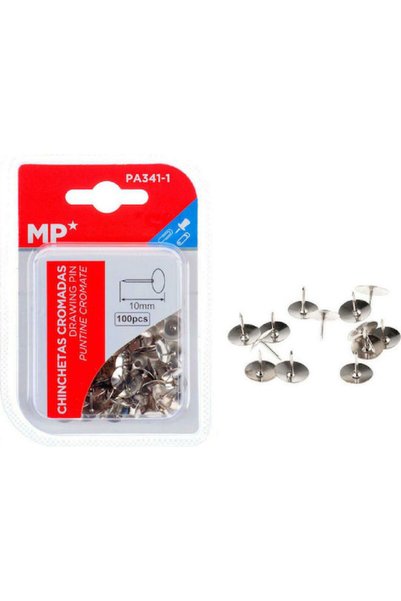 Other Μαδρίτη Πάπελ Σετ 100 πινέζες 10mm PA341-1