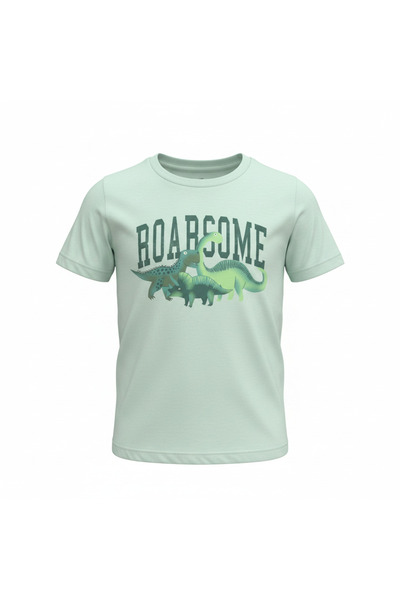 Target Kids Kids Mint Green Roarsome Dinosaur Graphic T-Shir