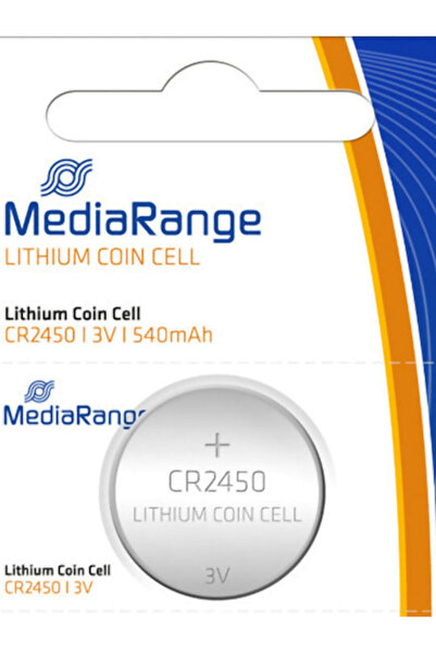 MediaRange Μπαταρία ρολογιού λιθίου CR2450 3V 5 τεμάχια