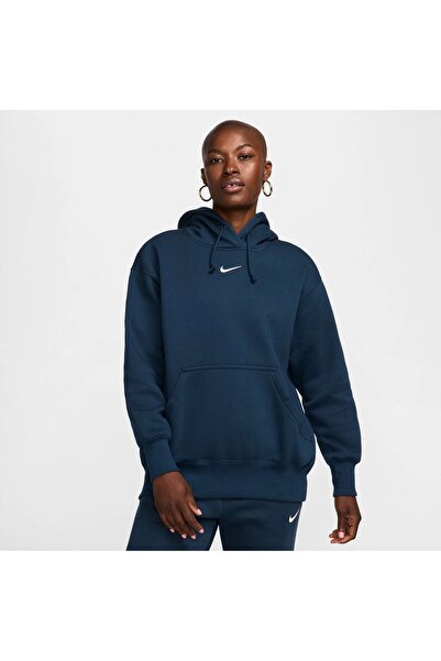 Nike Phoenix Fleece Women's Casual Sweatshirt Oversized Cut