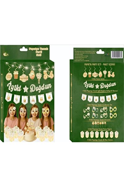 ÇITIPITISTORE Daisy Themed Birthday Party Set