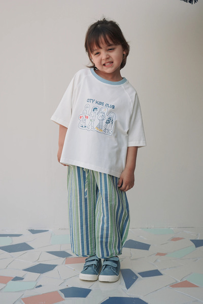 Mioma Kids تي شيرت بأكمام راجلان من نادي سيتي كيدز