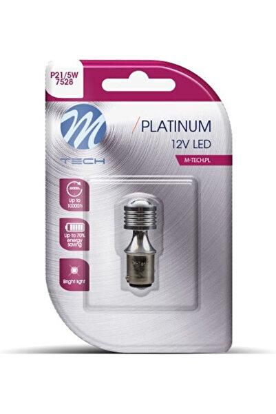 M-TECH Lamps Car P21W-BA15S-1156 LED 12V 2.2W 1pcs