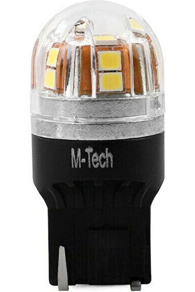 M-TECH Λάμπες Αυτοκινήτου & Μοτοσικλέτας T20 / W21W Canbus LED Λευκό 12-24V 3...