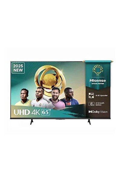 Hisense 65 Inch UHD4K Up scaler A6 SERIES Full Smart TV 65A61Q Black