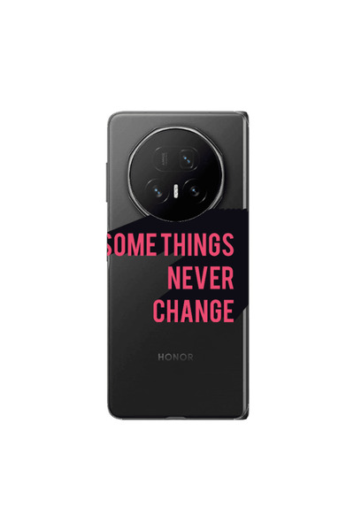Other Honor Magic V5 Somethings Never Change Transparent Silicone TPU Θήκη