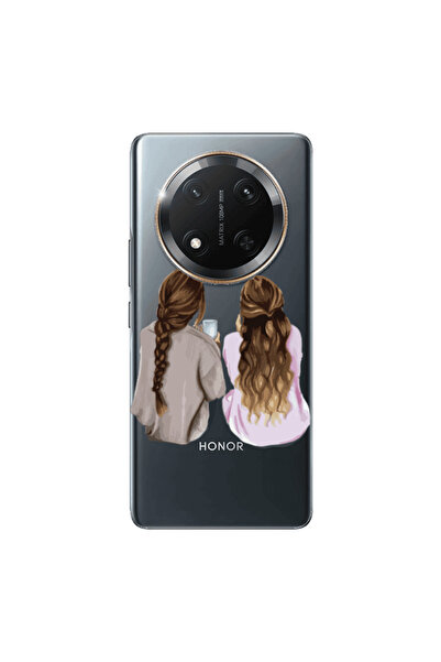 Other Honor Magic 7 Lite Friends Transparent Silicone TPU Θήκη