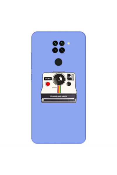Other Xiaomi Redmi Note 9 Polaroid land camera Light Purple Colored Silicone ...