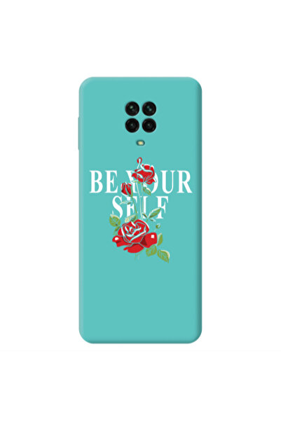 Other Xiaomi Redmi Note 9 Pro Be Your Self Turquoise Colored Silicone TPU Θήκη