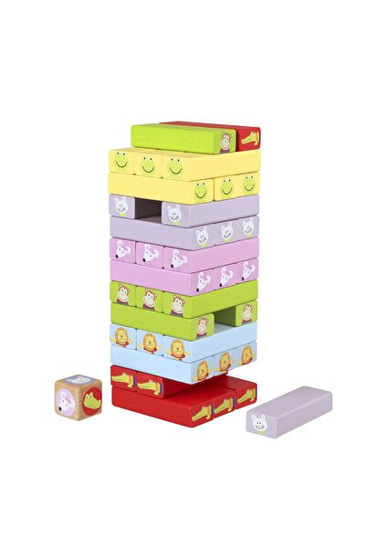 Orange Tree Toys Πύργος Ισορροπίας Ζώων (FSC) ® )