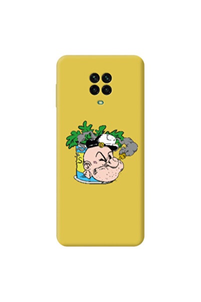 Other Xiaomi Redmi Note 9 Pro Popeye Yellow Colored Silicone TPU Θήκη