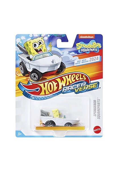 Hot Wheels x Sinsay RacerVerse سيارات فردية HKB86 HRT30 سبونج بوب